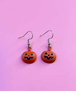 Pumpkin Earrings