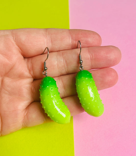 Pickle Earrings