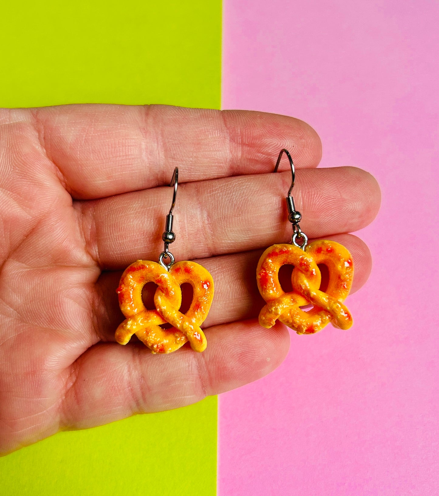 Pretzel Earrings