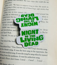 Load image into Gallery viewer, Night of the Living Dead Magnetic Bookmark
