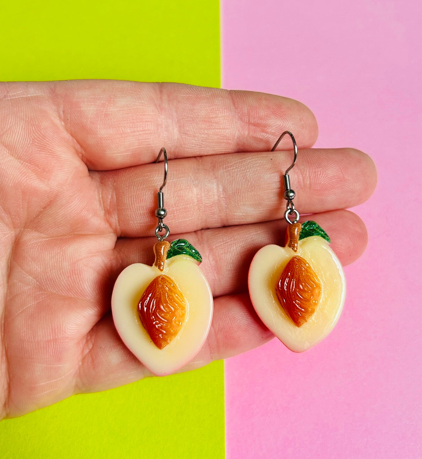 Peach Earrings