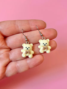 Teddy Bear Earrings