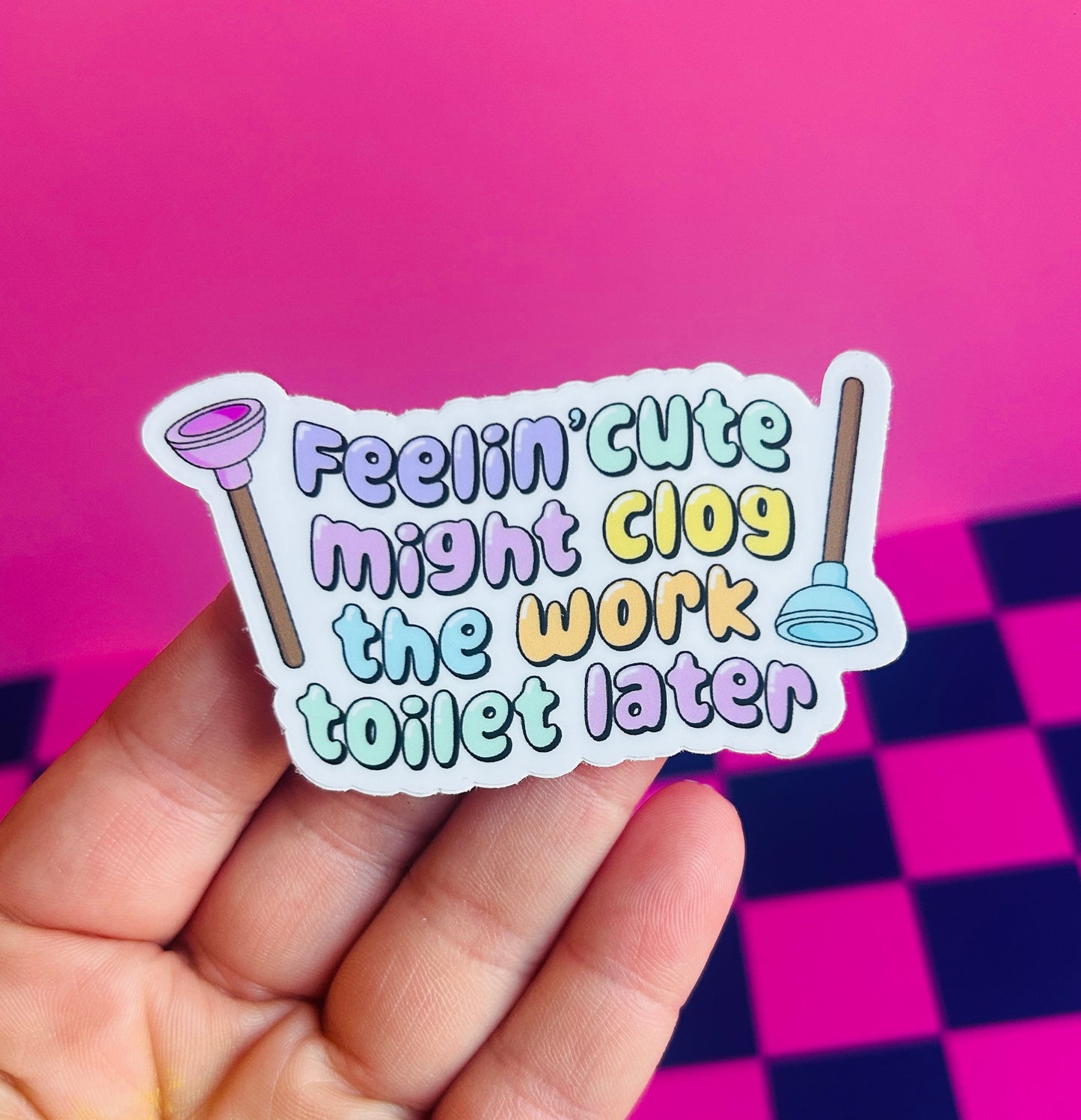 Work Humor Sticker