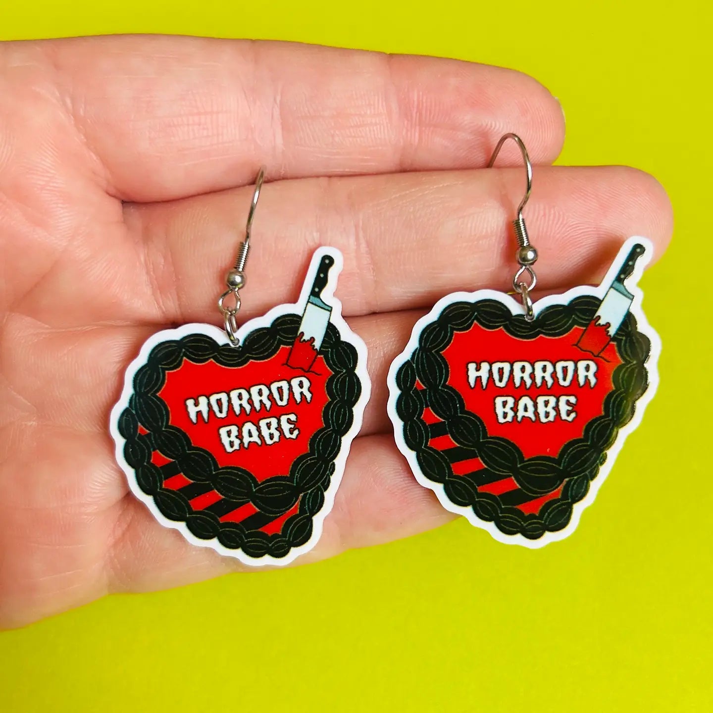 Horror Cake Earrings Or Necklace