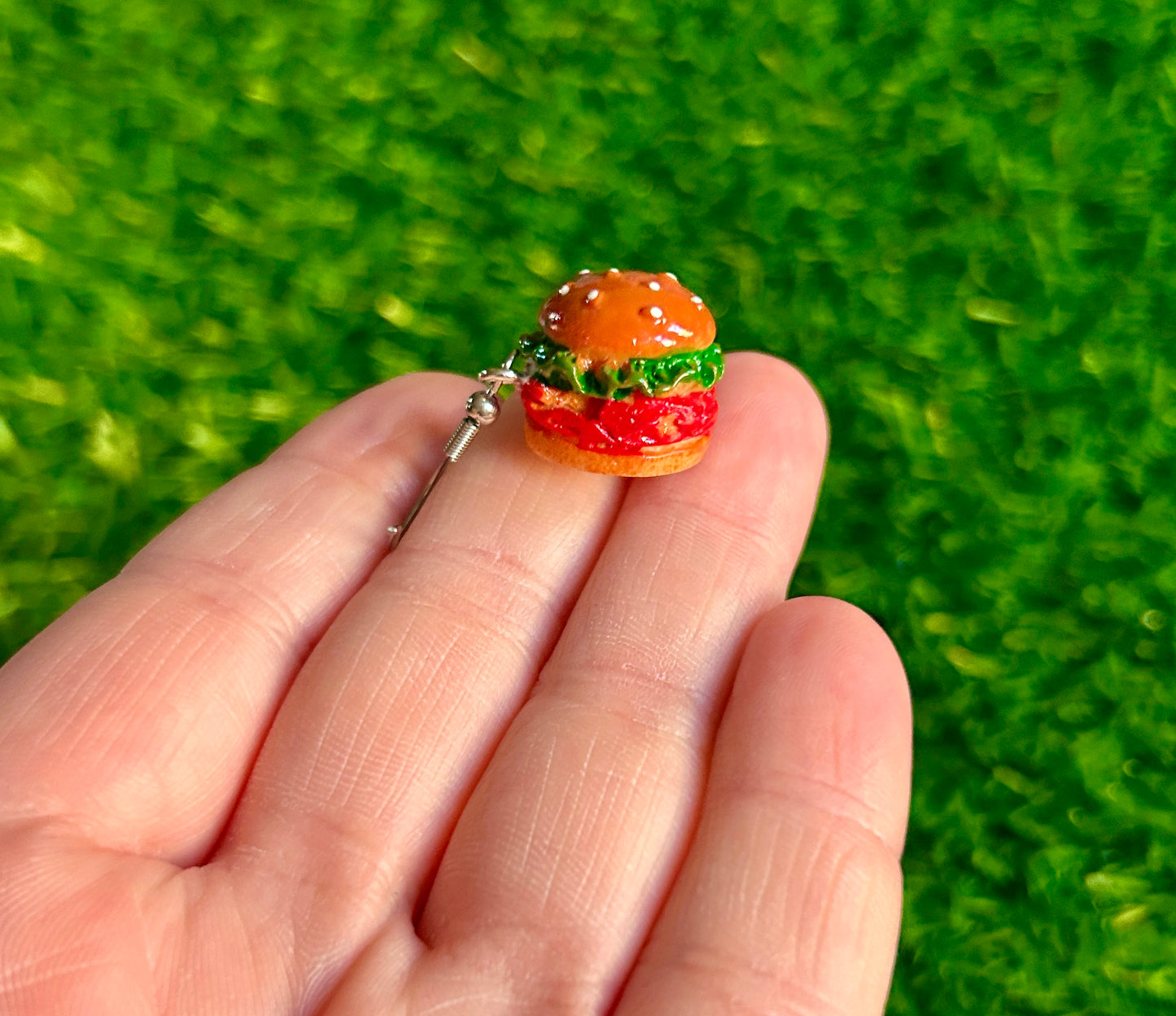Cheeseburger Earrings