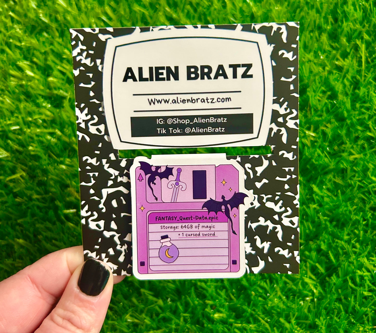 Fantasy Magnetic Bookmark