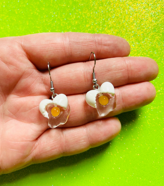 Cracked Egg Earrings