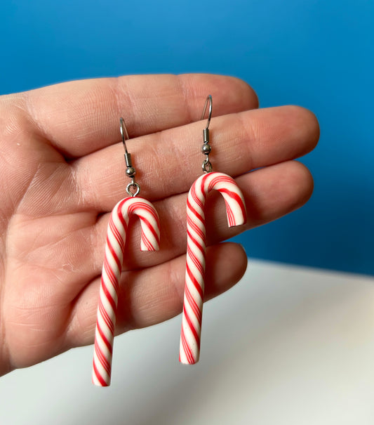 Candy Cane Earrings