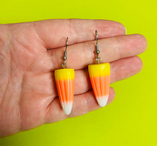 Candy Corn Earrings