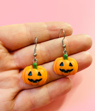 Load image into Gallery viewer, Pumpkin Earrings
