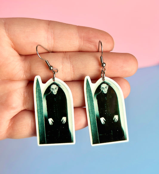 Nosferatu Earrings Or Necklace