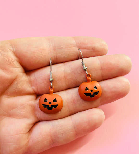 Pumpkin Earrings