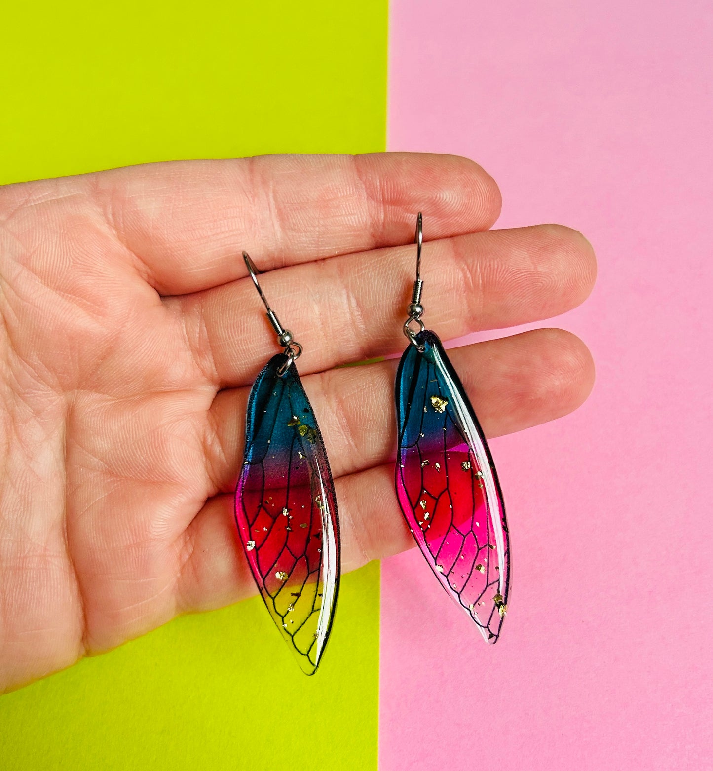 Cicada Wing Earrings