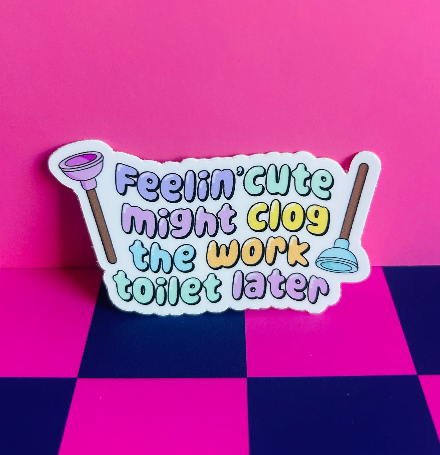 Work Humor Sticker