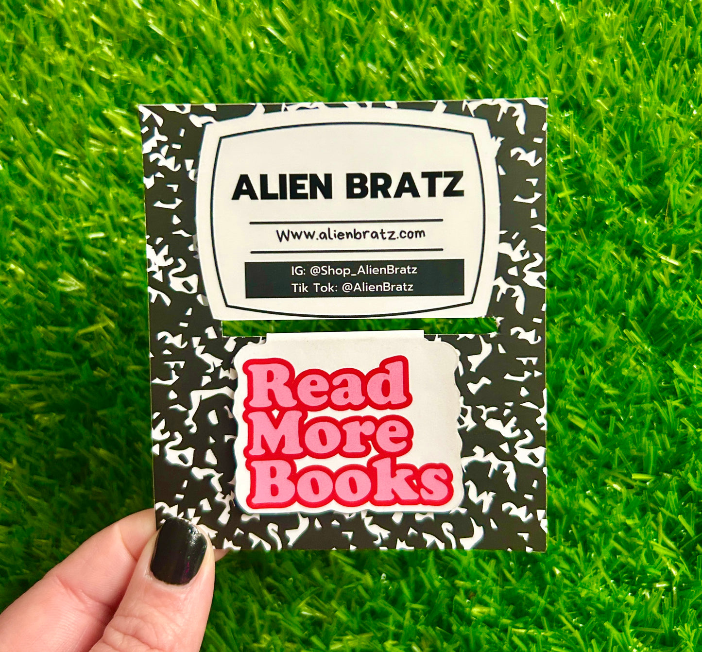 Read More Books Magnetic Bookmark