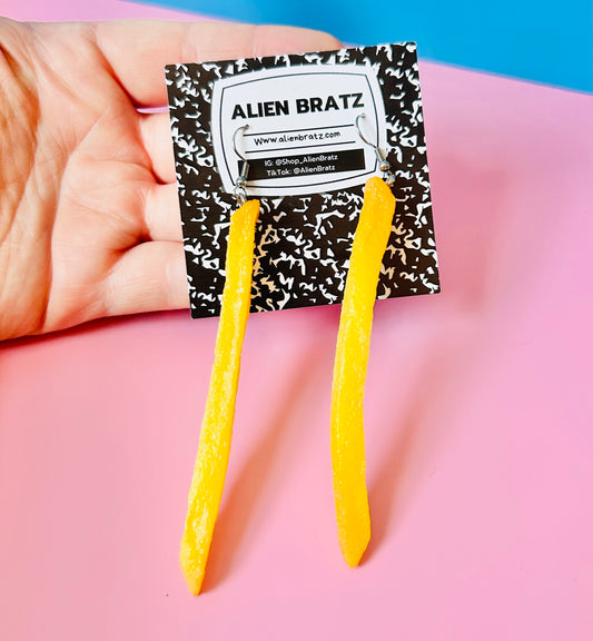 French Fry Earrings