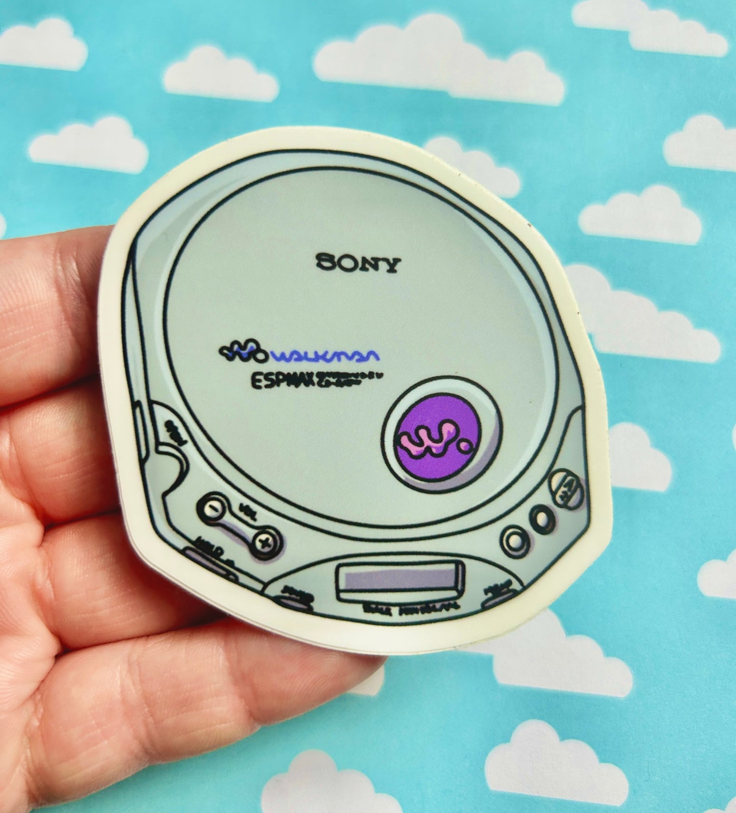 90’s CD Player Sticker