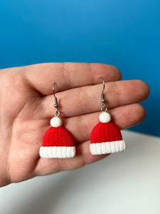 Winter Hat Earrings