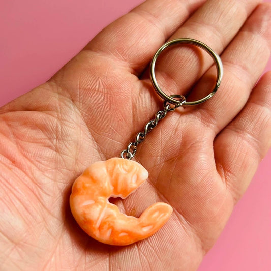 Shrimp Keychain