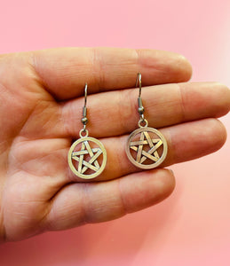 Pentagram Earrings