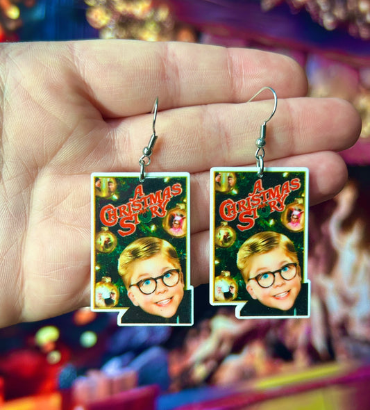 A Christmas Story Earrings Or Necklace
