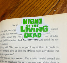 Load image into Gallery viewer, Night of the Living Dead Magnetic Bookmark
