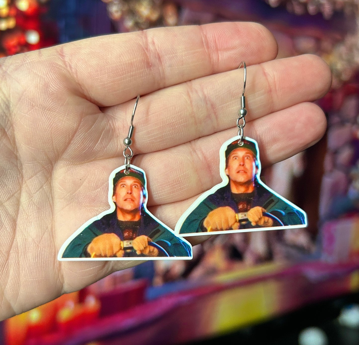 National Lampoon's Christmas Vacation Earrings Or Necklace