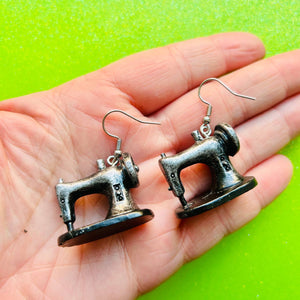 Sewing Machine Earrings