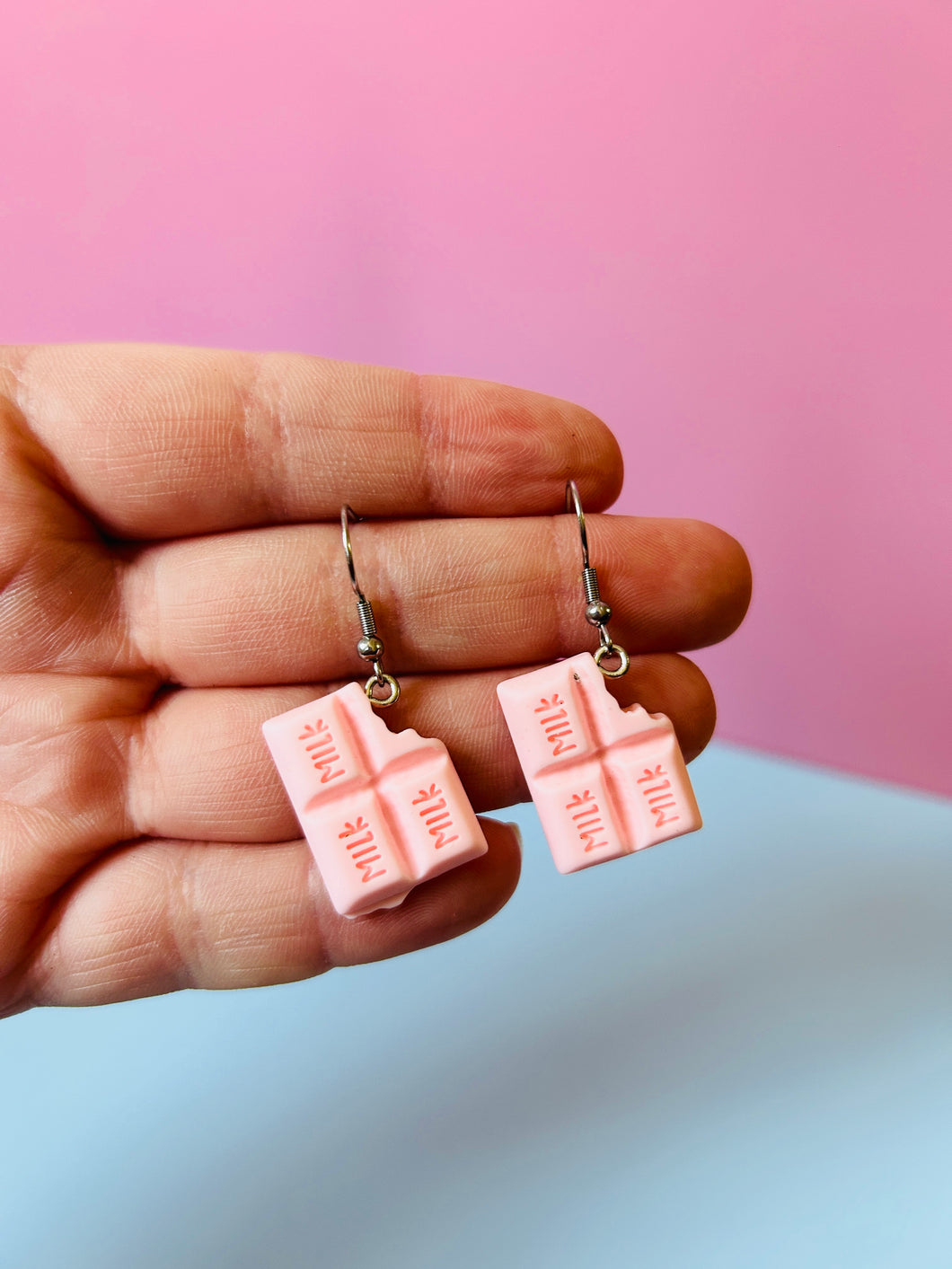 Pink Chocolate Earrings