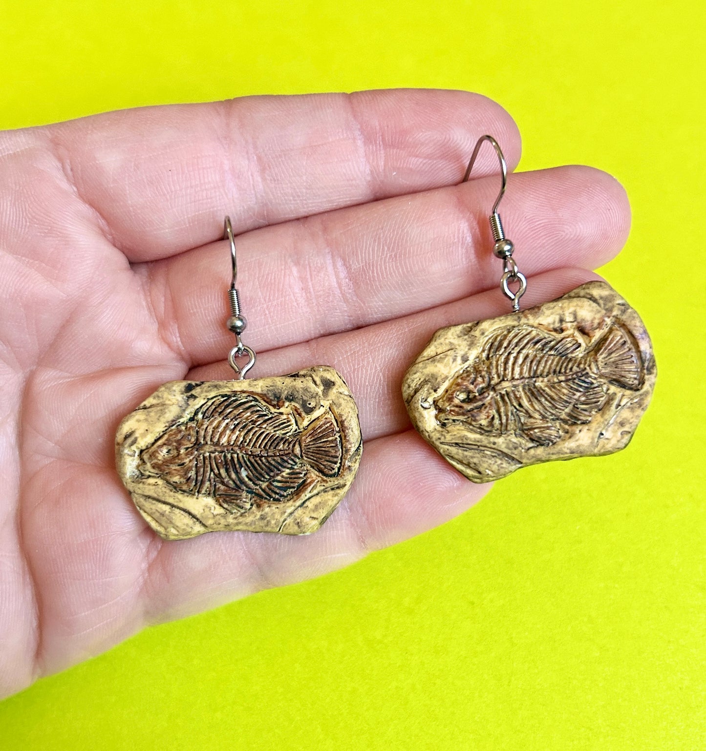 Fossil Earrings