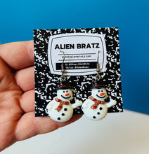 Load image into Gallery viewer, Snowman Earrings
