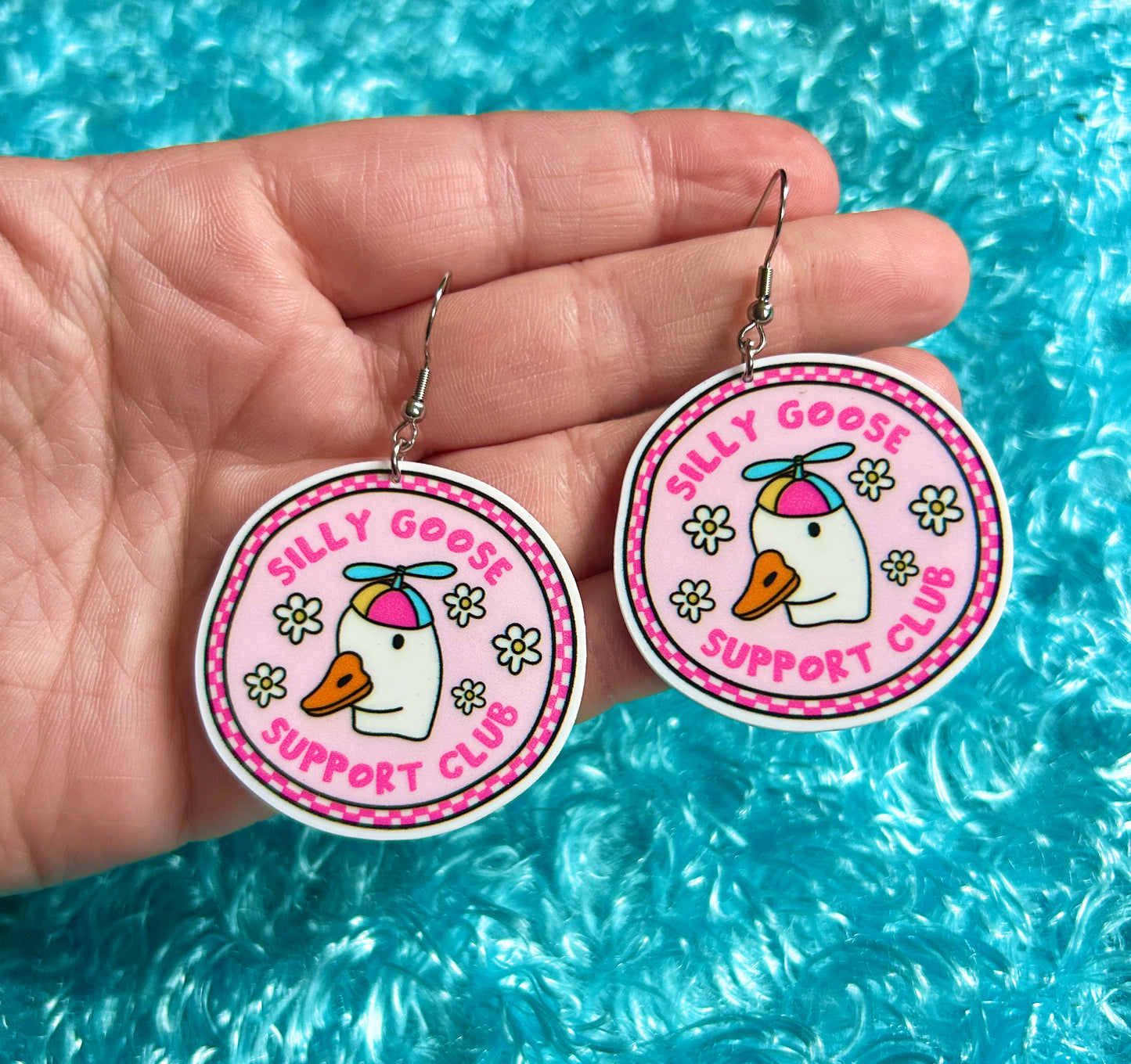 Silly Goose Earrings or Necklace