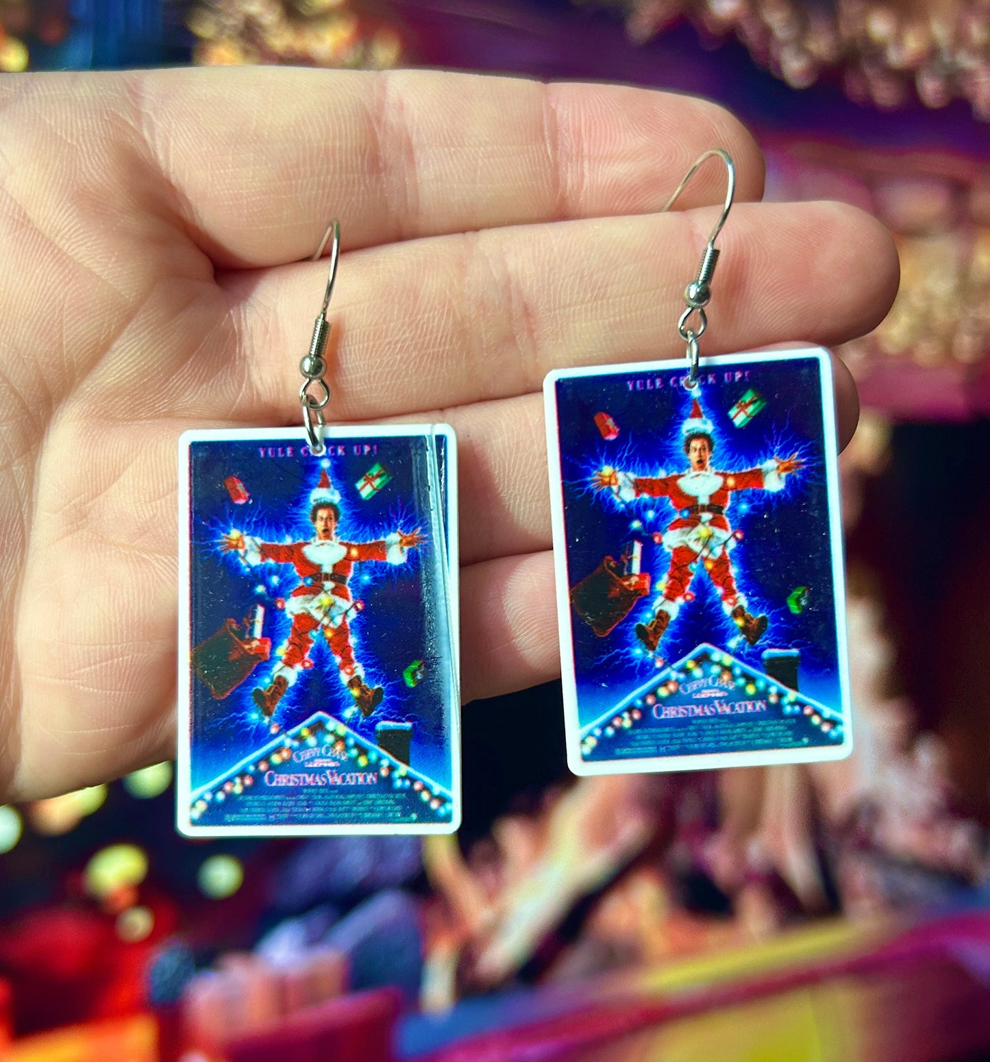 National Lampoon's Christmas Vacation Earrings Or Necklace