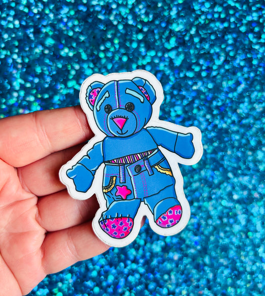 90’s Teddy Bear Sticker