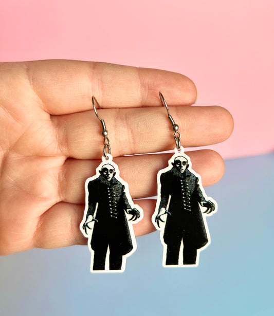 Nosferatu Earrings Or Necklace