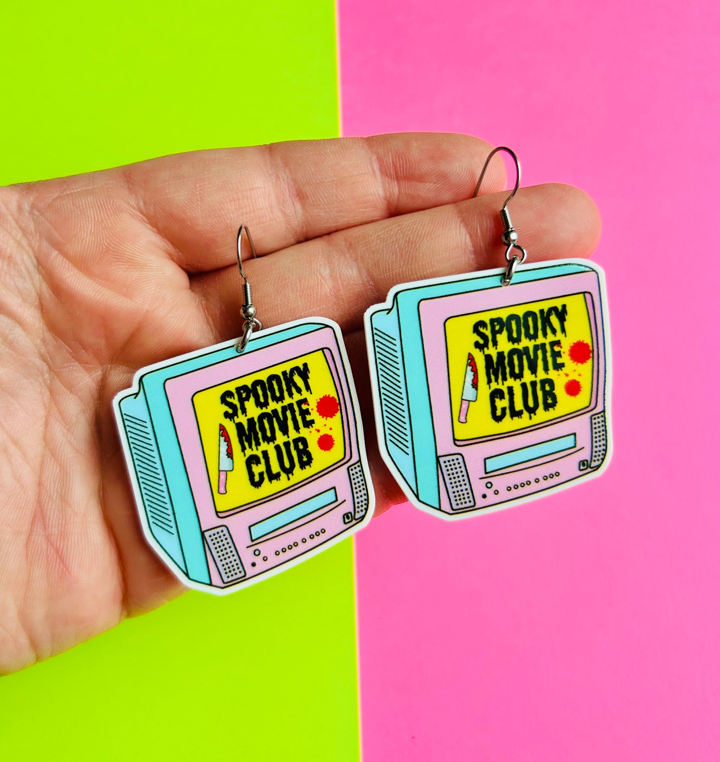 Spooky Movie Club Earrings Or Necklace