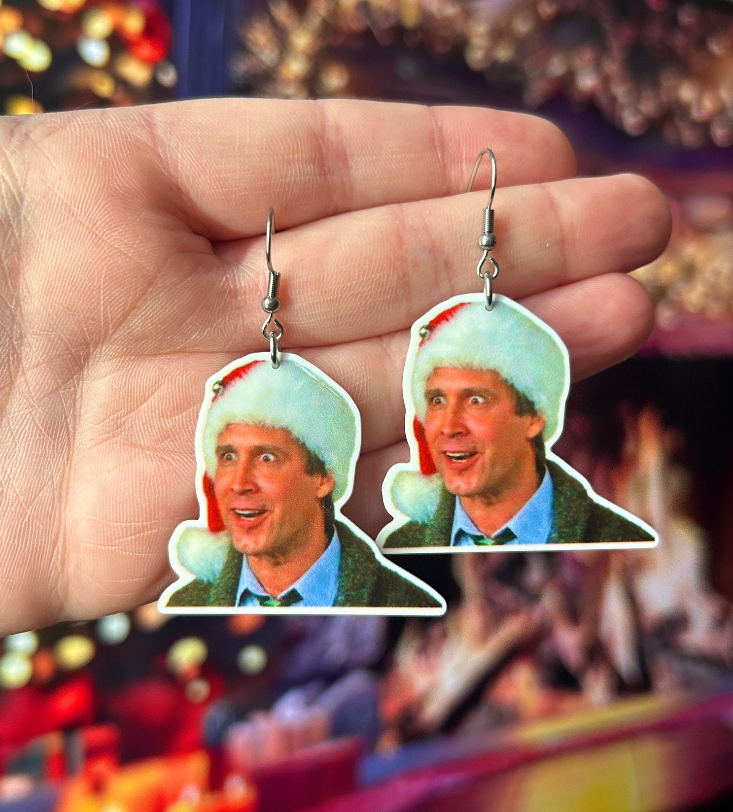 National Lampoon's Christmas Vacation Earrings Or Necklace