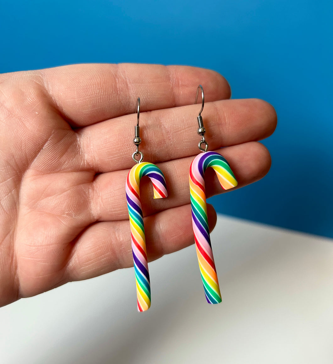 Candy Cane Earrings