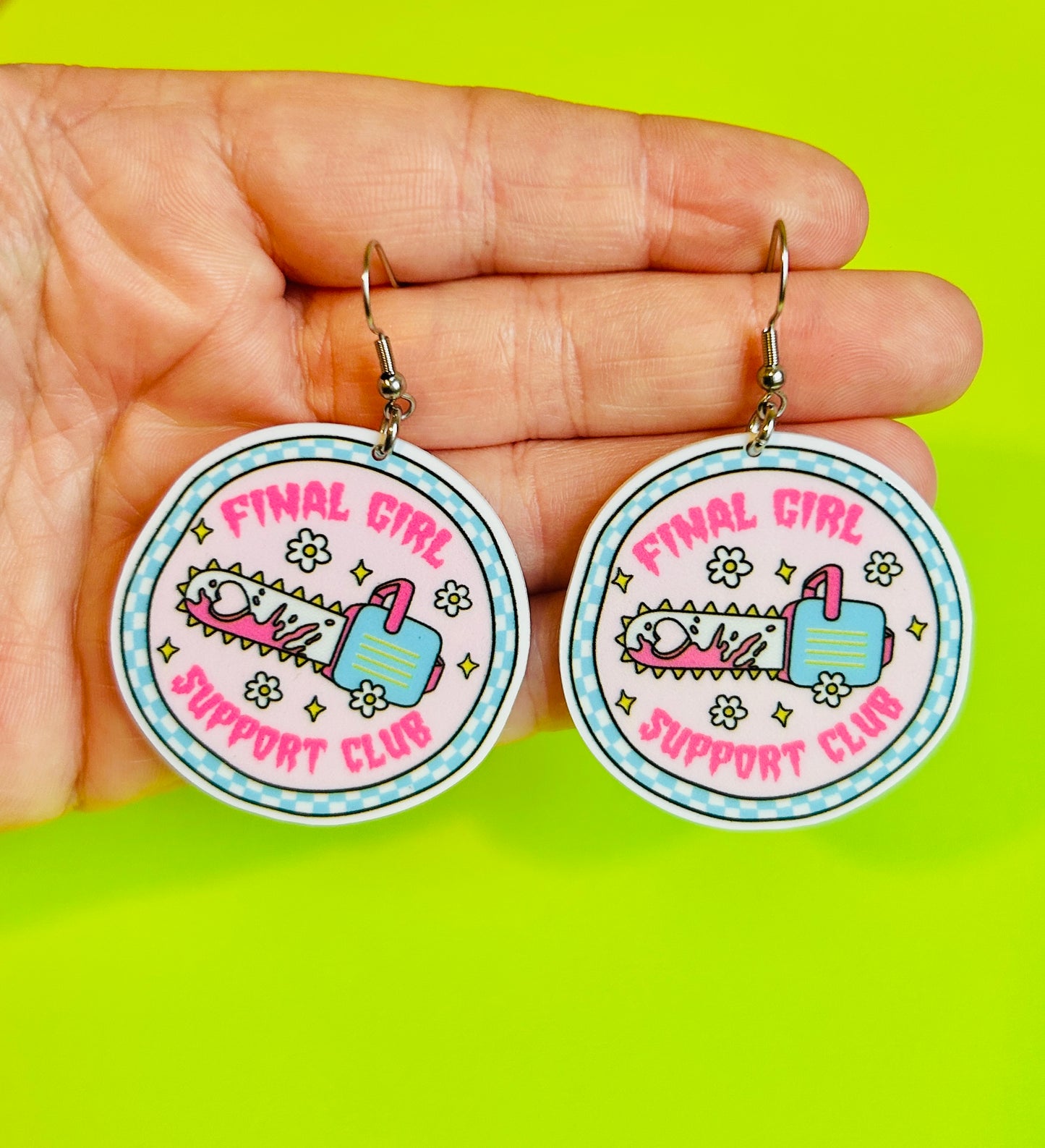 Horror Movie Earrings Or Necklace