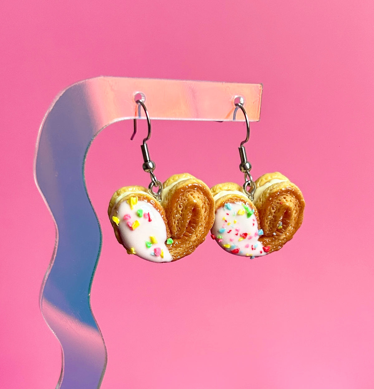 Sprinkle Cookie Earrings