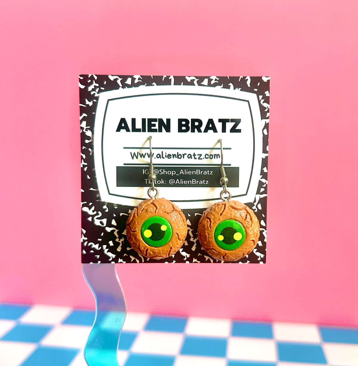 Eyeball Cookie Earrings
