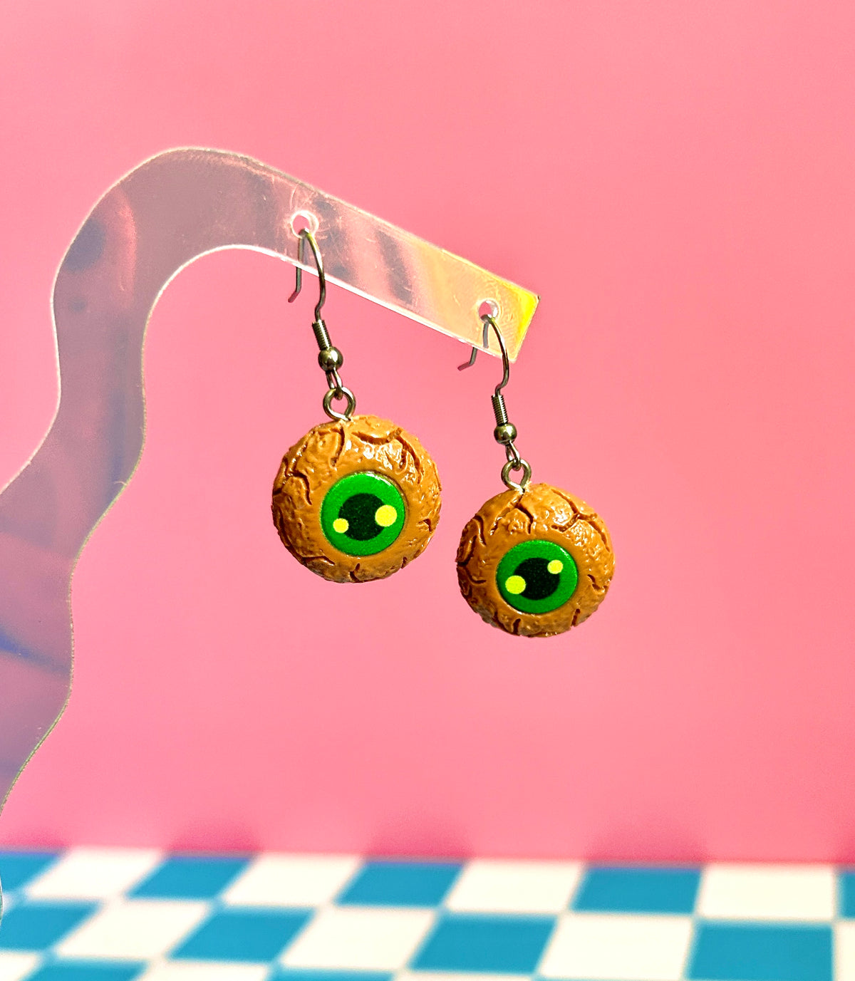 Eyeball Cookie Earrings