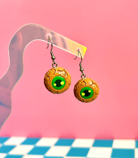 Eyeball Cookie Earrings