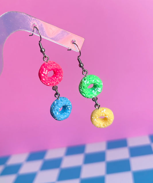 Fruity Cereal Earrings