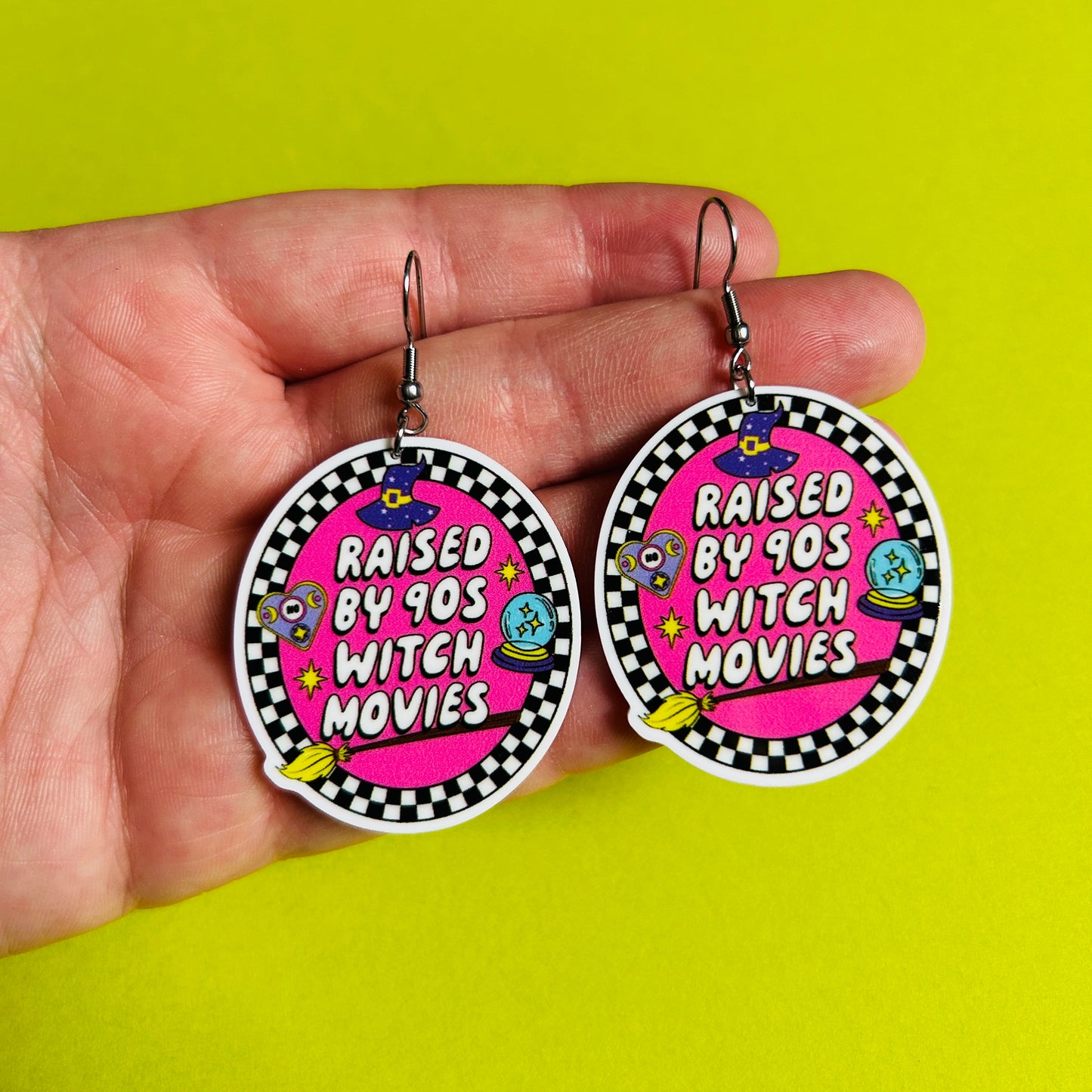 90’s Witch Movie Earrings Or Necklace