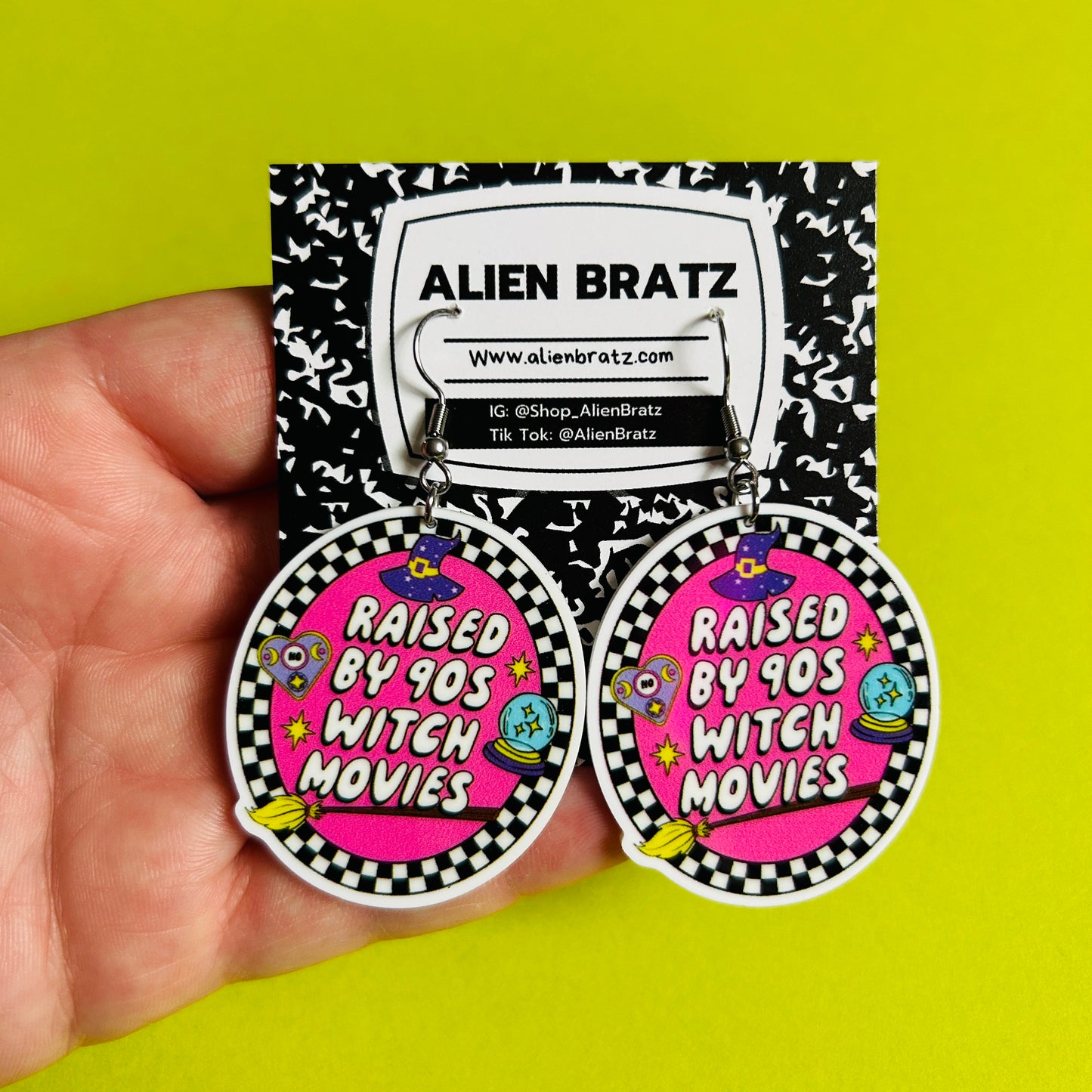 90’s Witch Movie Earrings Or Necklace