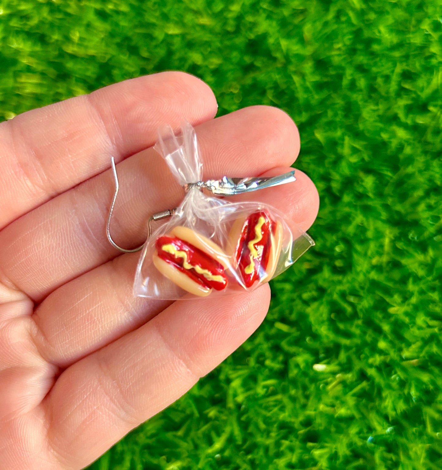 Bag of Hotdogs Earrings