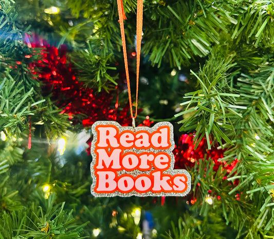 Read More Books Ornament