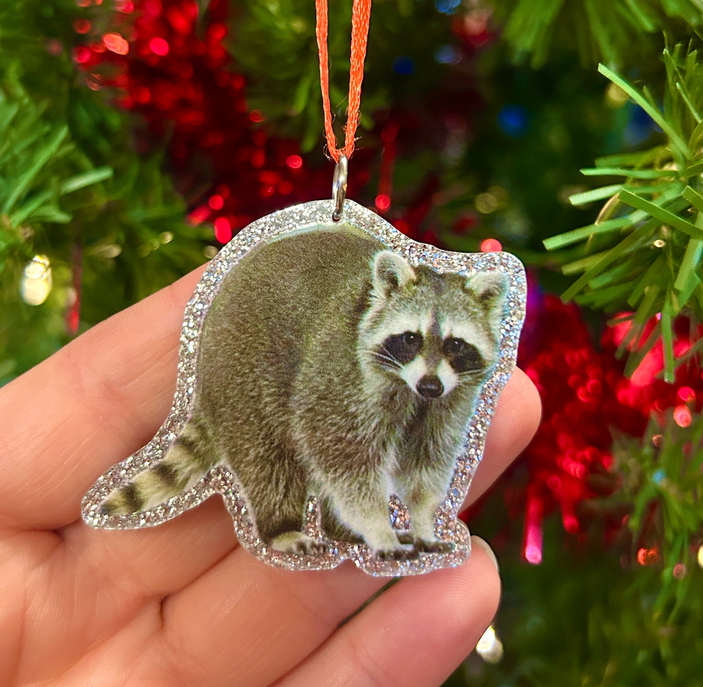 Raccoon Ornament