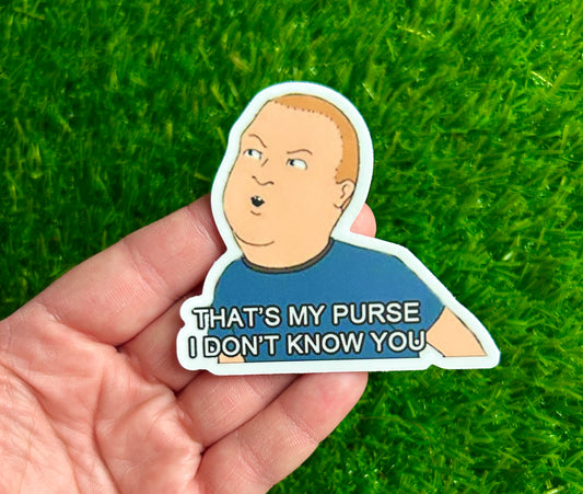 Bobby Hill Sticker